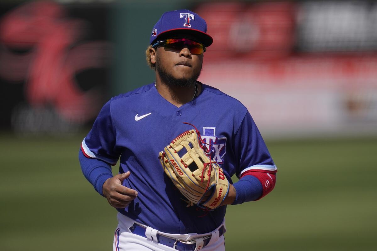 Texas Rangers: Willie Calhoun could be ready for start of season