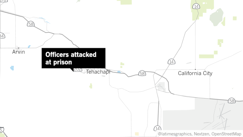 Tehachapi Prison Riot Inmates jump 2 prison guards in attack in Tehachapi, officials say ...