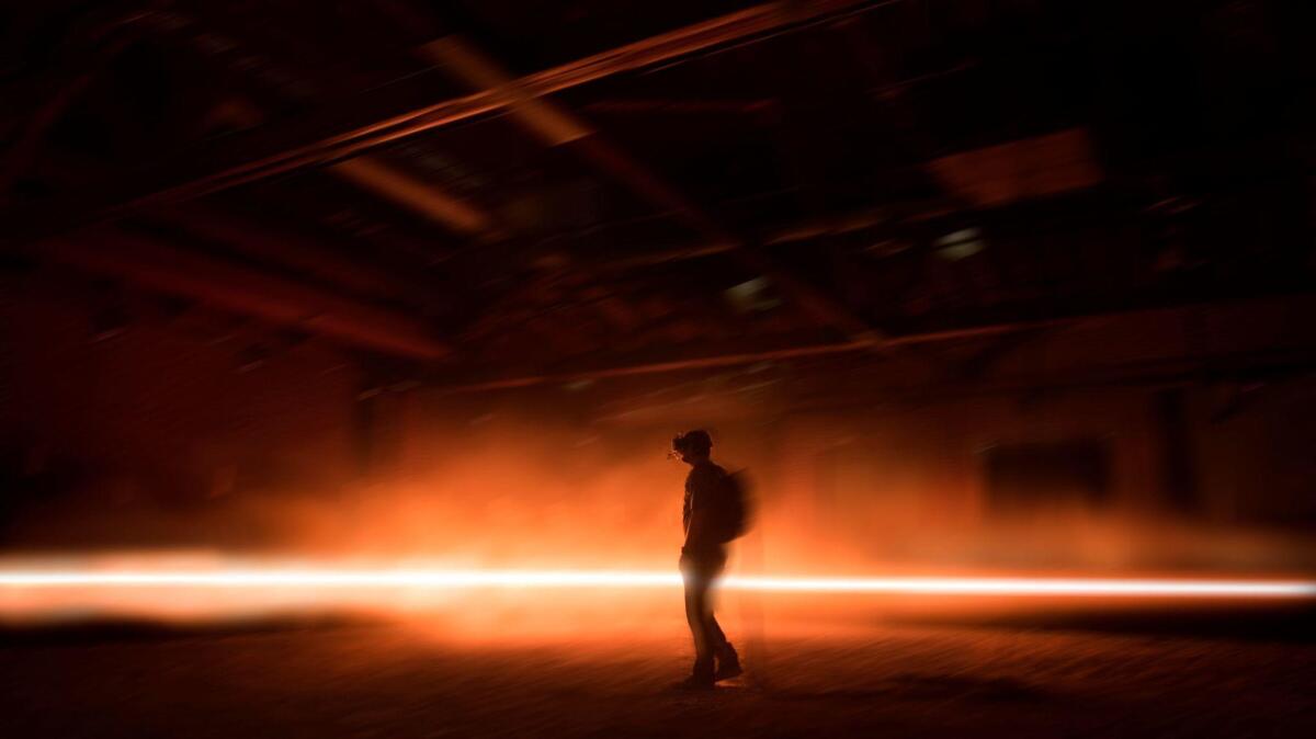 Filmmaker Alejandro G. I?árritu and cinematographer Emmanuel Lubezki created a VR project, "Carne y Arena," that explores the contentious U.S.-Mexico border. ( Emannuel Lubezki)
