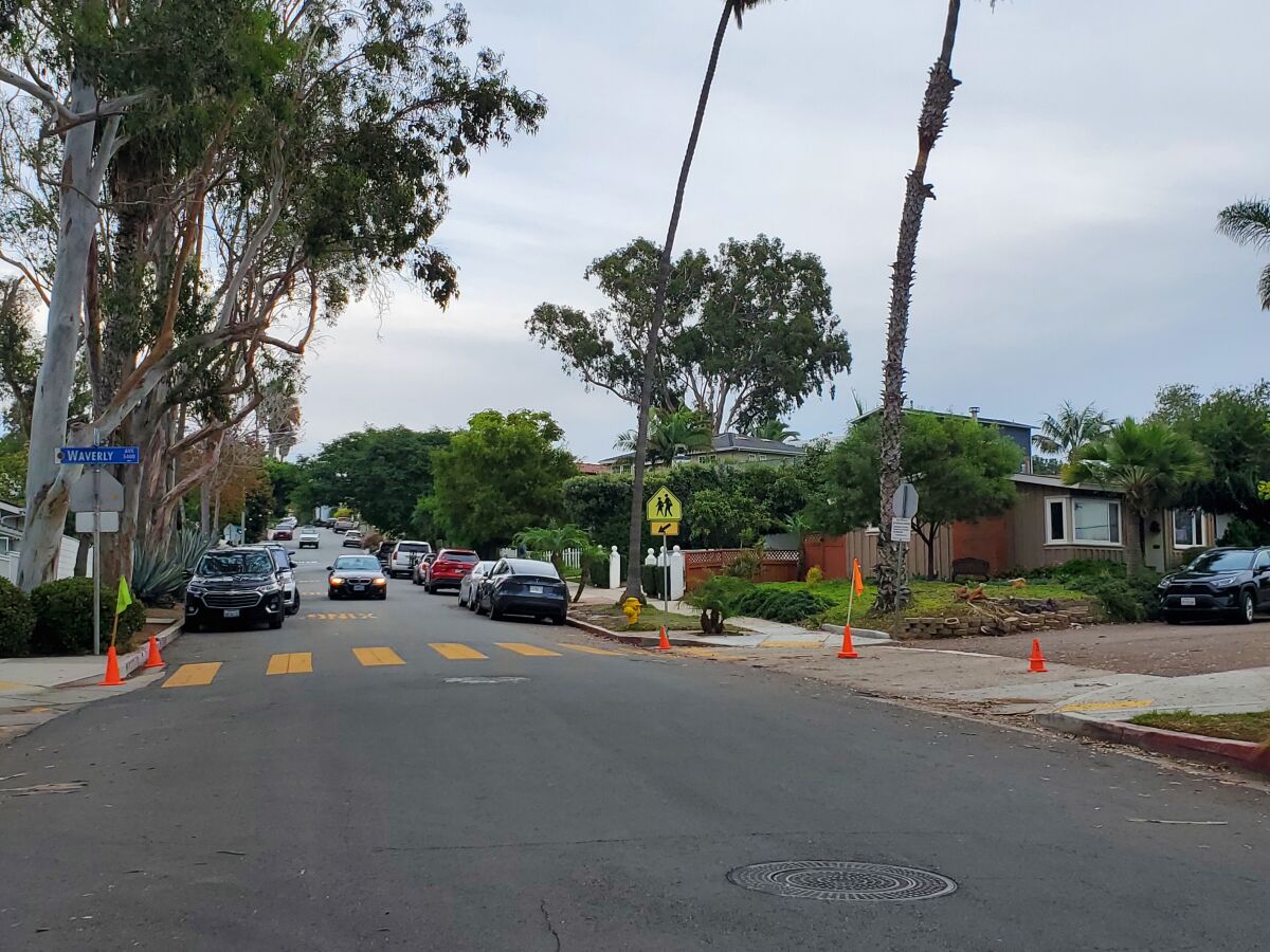 Bird Rock Elementary leaders would like an additional stop sign at the intersection of Waverly Avenue and Colima Street.