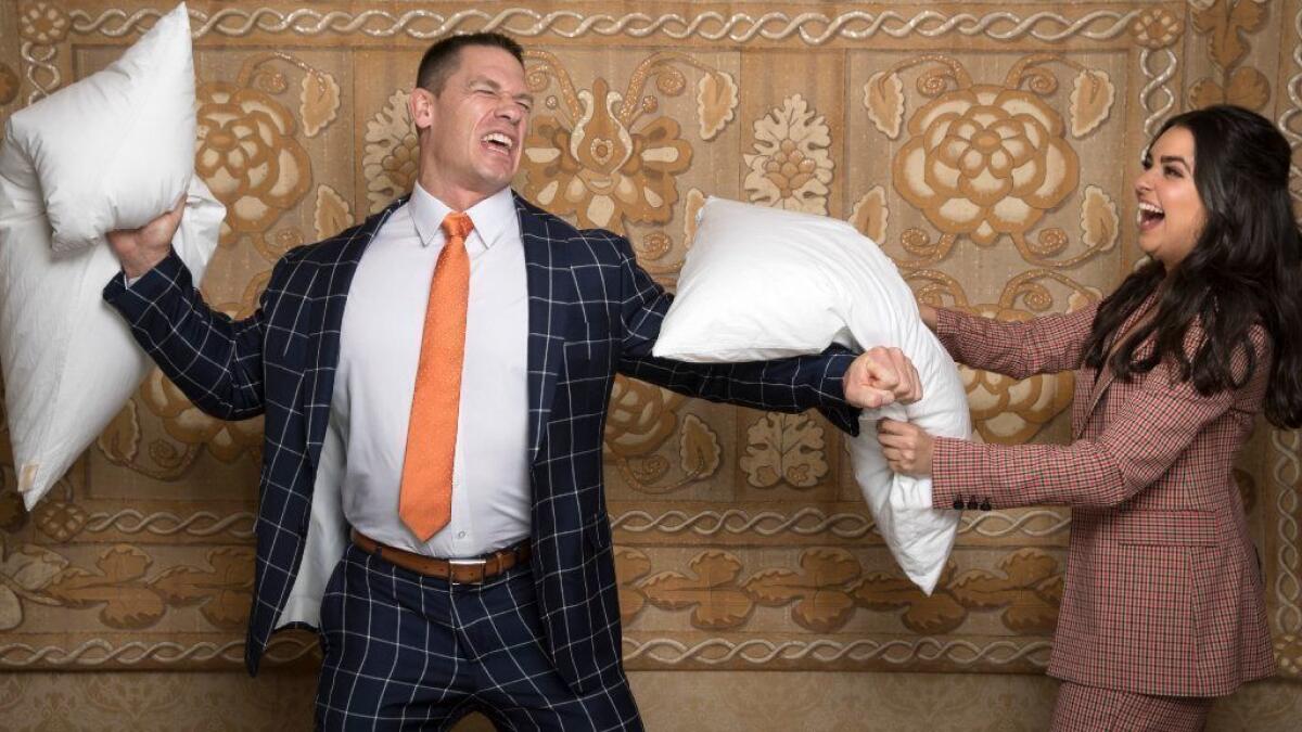 John Cena and Geraldine Viswanathan bonded during and after filming "Blockers."