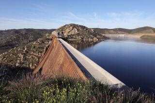 The San Diego County Water Authority said June 21, that the region is protected from drought impacts this summer, and through 2045, despite continued hot and dry conditions. Photo: San Vicente Reservoir/San Diego County Water Authority