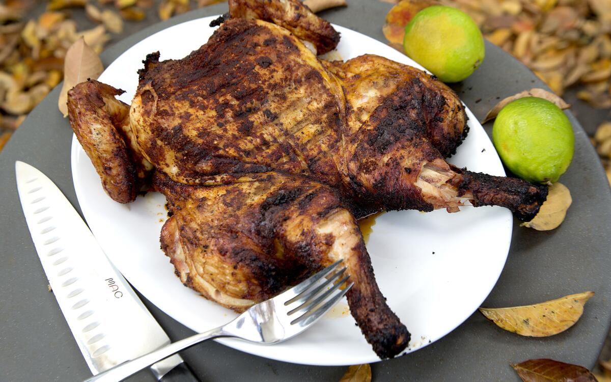 Grilled Whole Chicken without Spatchcocking - 101 Cooking For Two