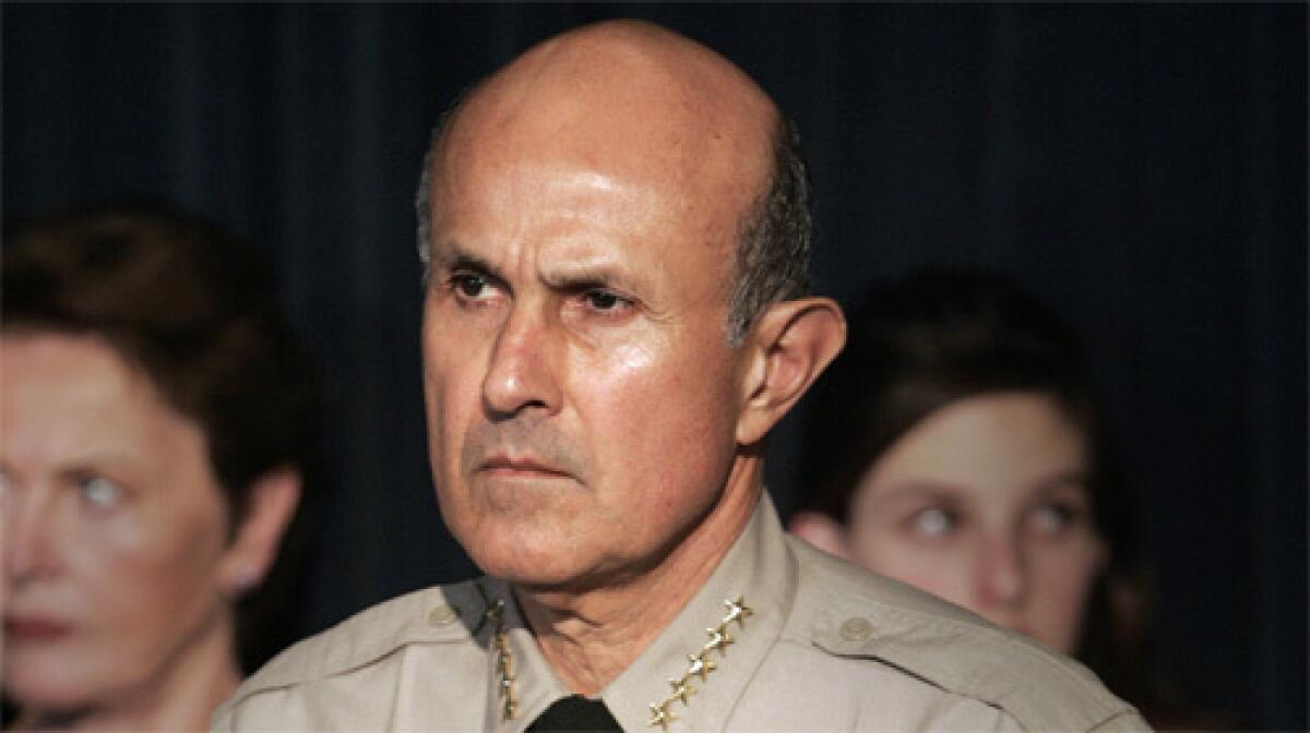 OUTCOME: Sheriff Lee Baca says inappropriate behavior by reserve deputies could lead to their being fired.