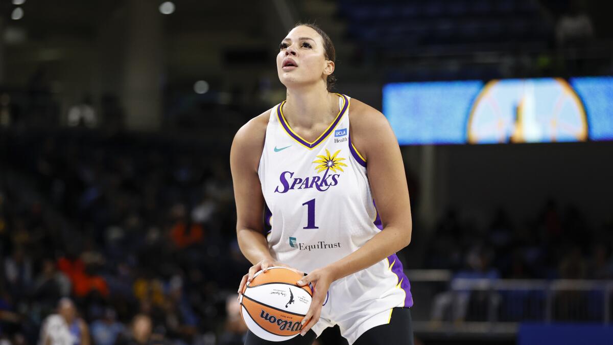 Liz Cambage abruptly terminates contract with Sparks - Los Angeles Times