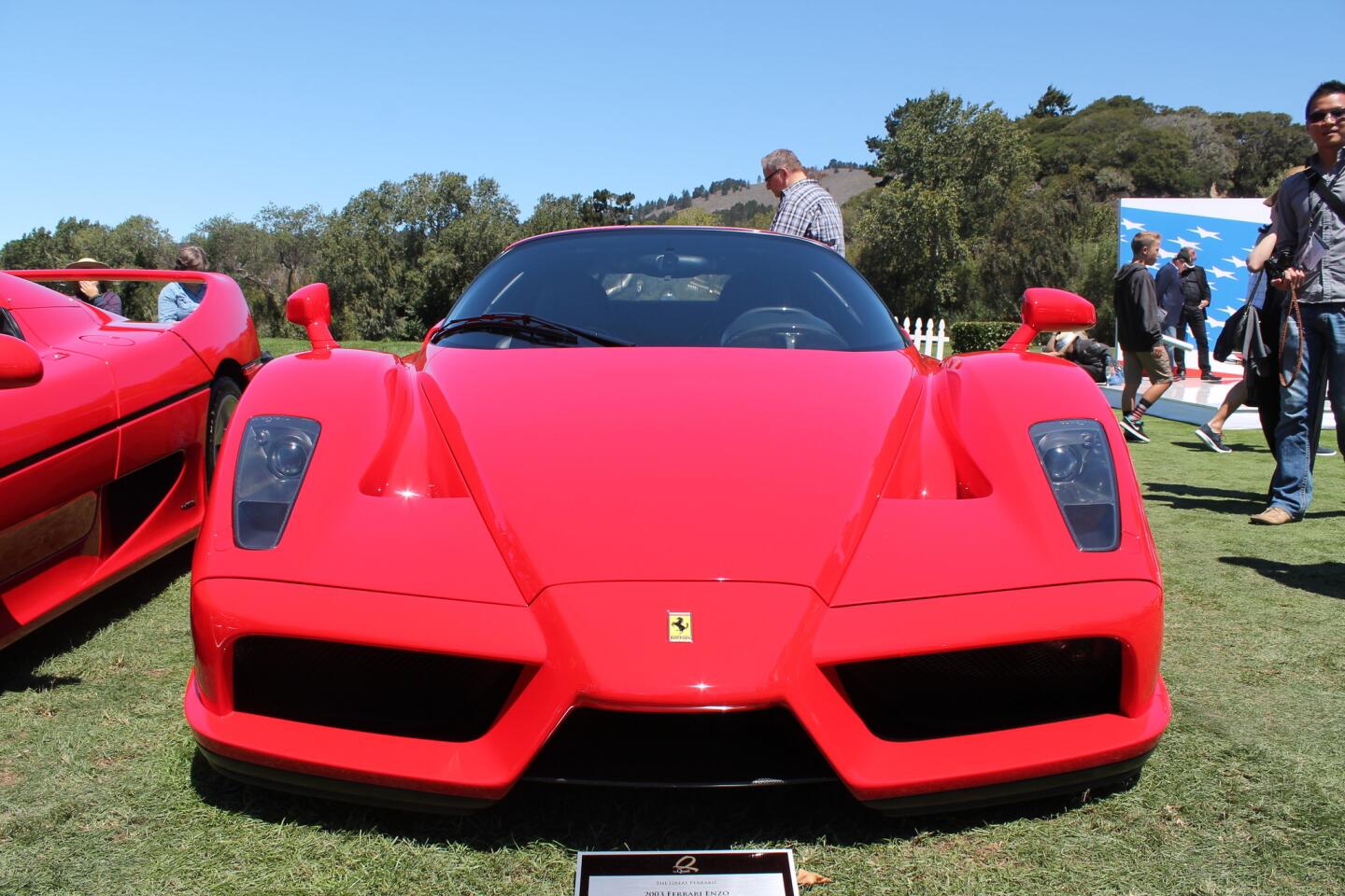 David Lee's Ferraris at Quail