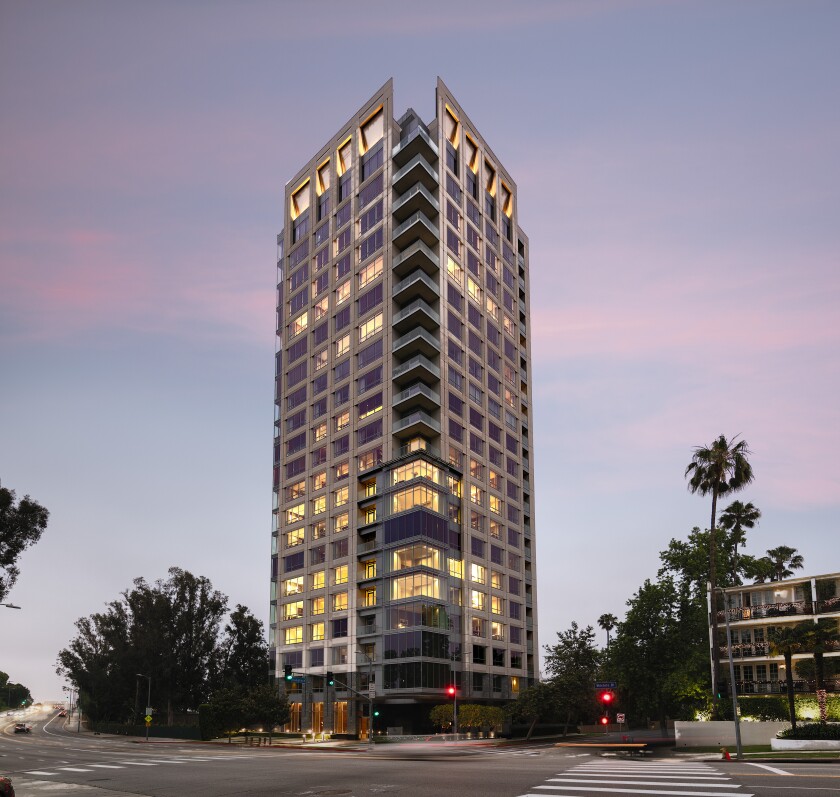 Final penthouses at the Beverly West in Westwood hit the market Los