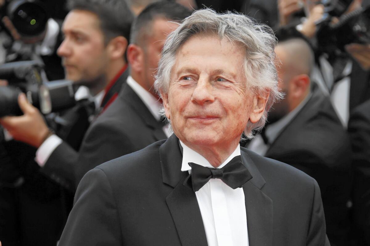 Film director Roman Polanski arrives for the screening of the film "Saint-Laurent" at the 67th edition of the Cannes Film Festival in Cannes in May 2014.