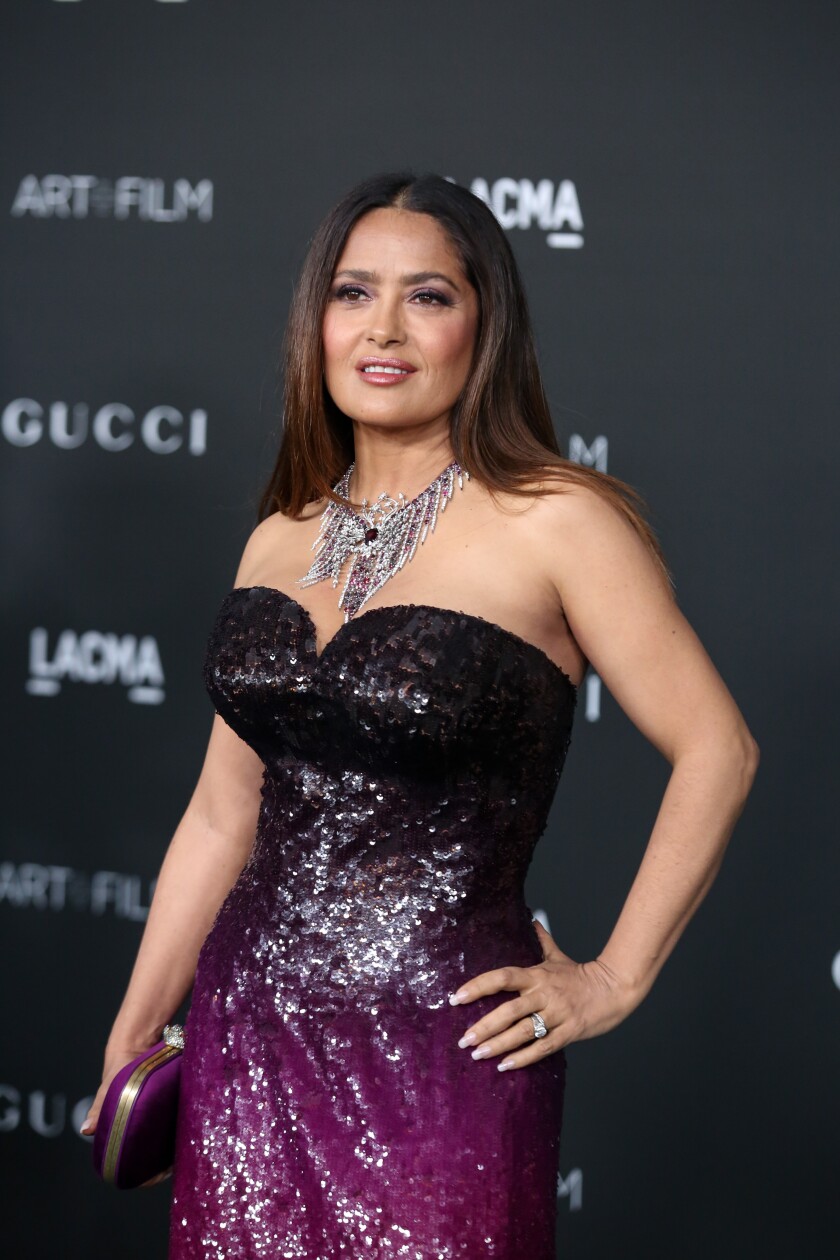 Salma Hayek assiste au 10e Gala LACMA Art+Film.