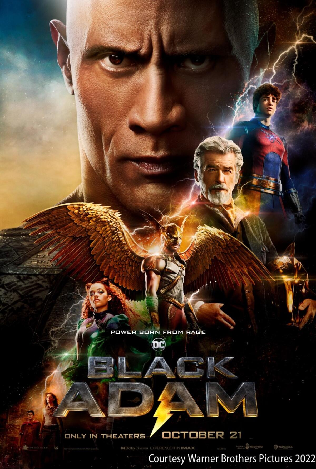 Black Adam poster cover
