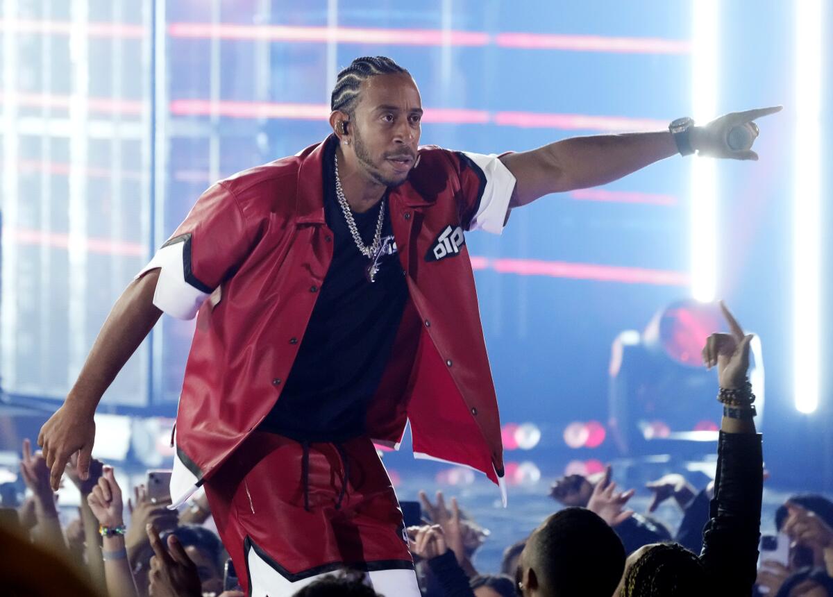 Ludacris, iHeartRadio Music Awards,  April 1, 2024, at the Dolby Theatre in Los Angeles.