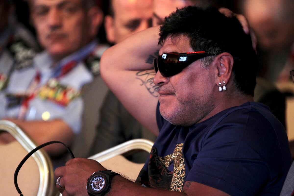 Diego Armando Maradona.