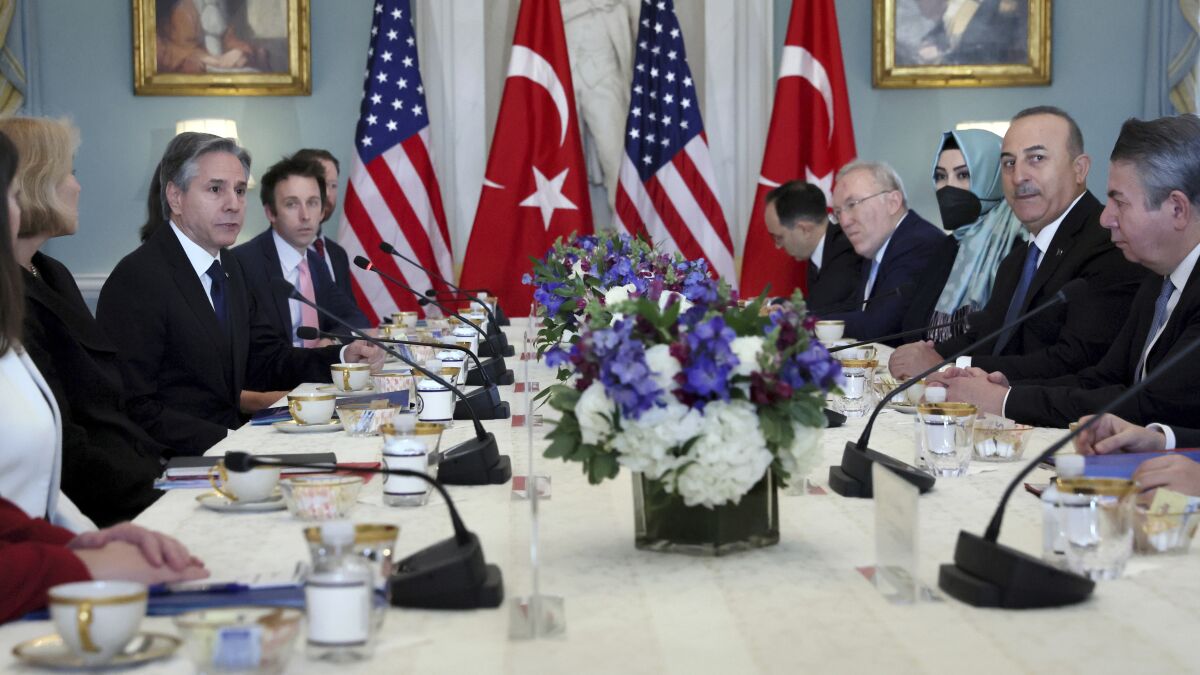 Fighter jets, NATO, Congress and Ukraine: Complex issues roil U.S.-Turkey relations