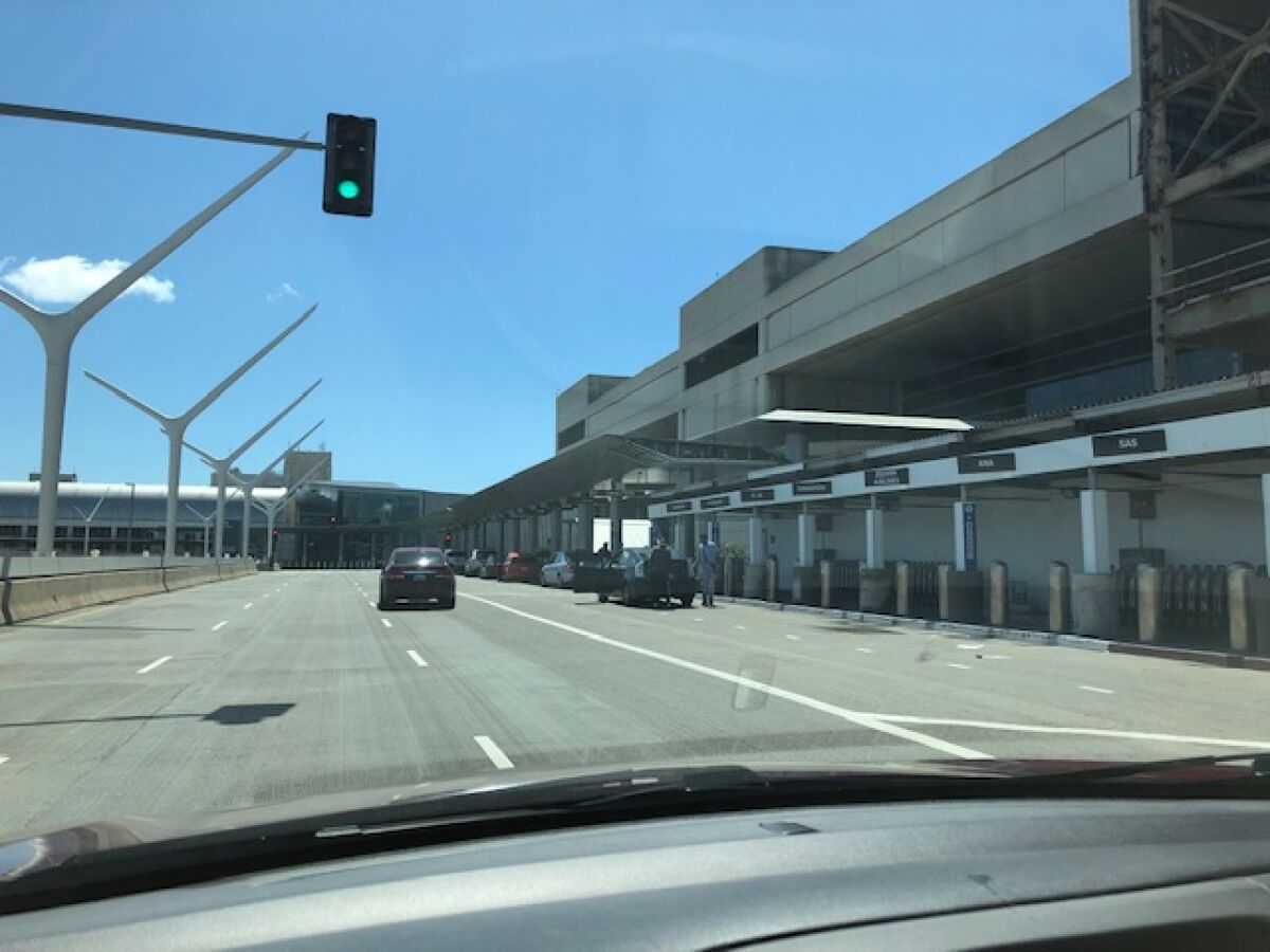 LAX at 1 p.m. on March 23.
