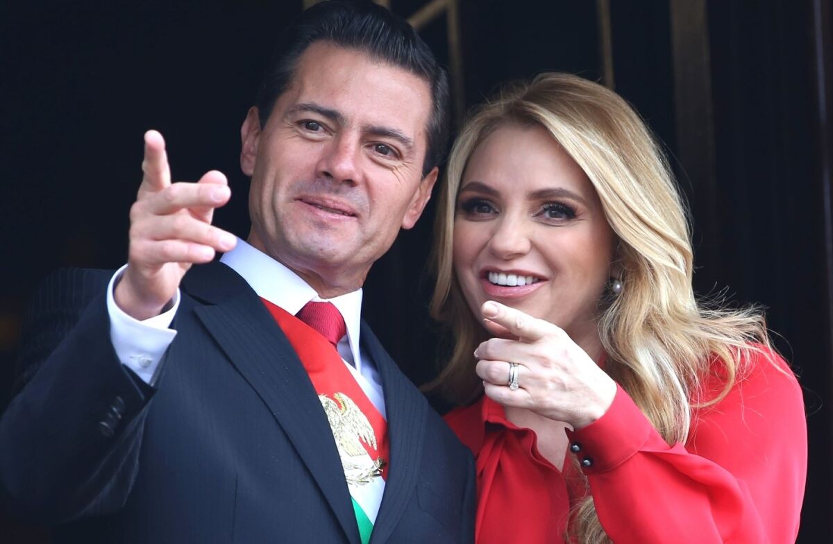 Peña Nieto y Rivera se separaron una vez terminado el mandato presidencial.