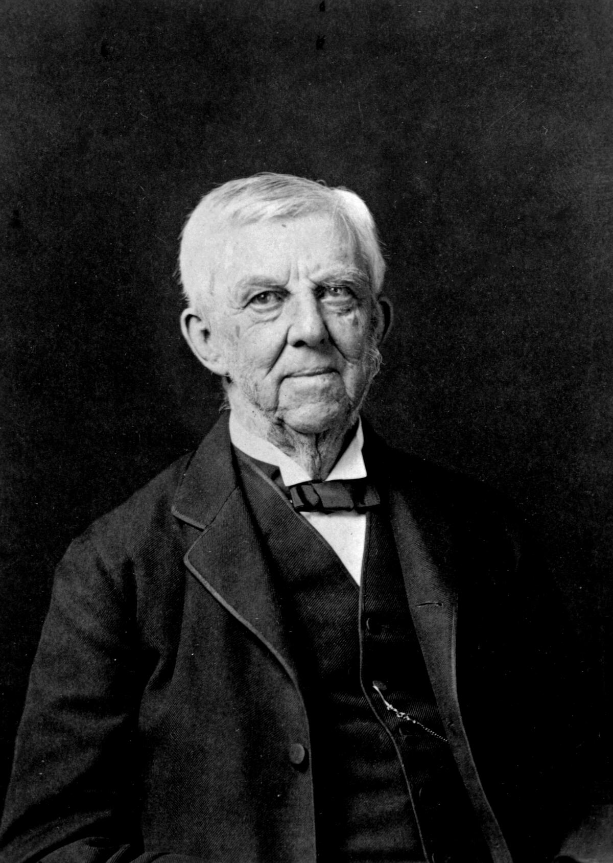 Oliver Wendell Holmes, pictured in 1870, was a physician and poet.
