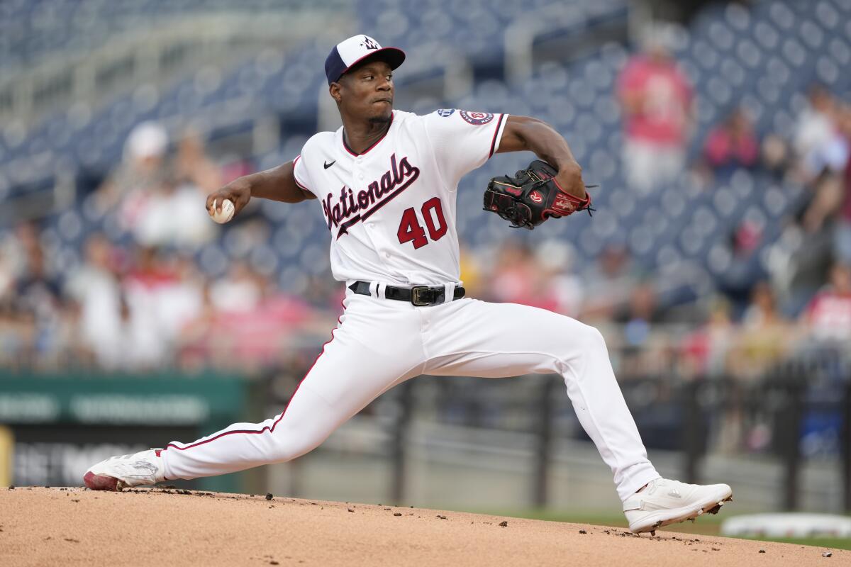 Josiah Gray was the early face of the Nationals' rebuild. Now he's an  All-Star - The San Diego Union-Tribune