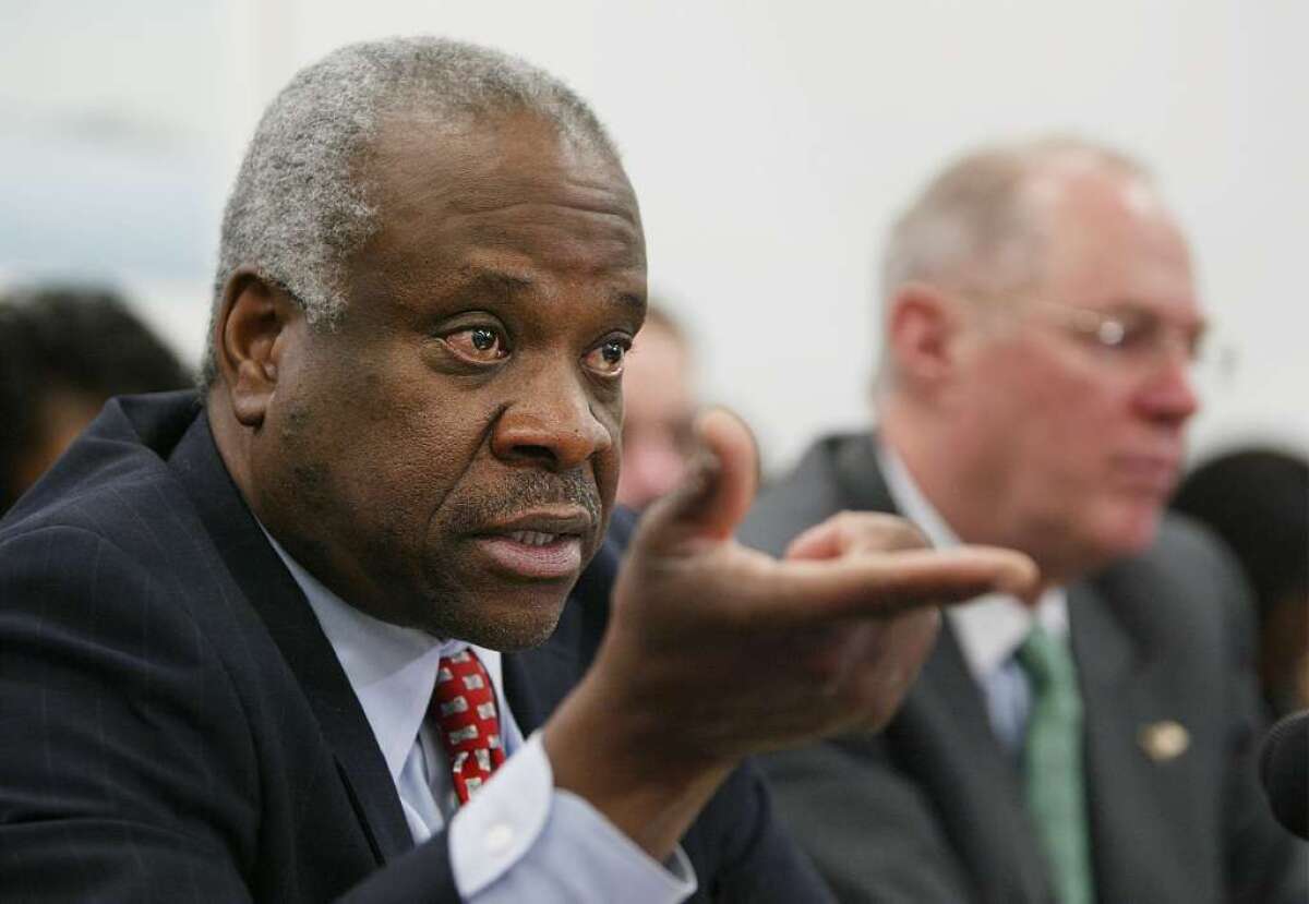 Justice Clarence Thomas believes states aren't covered by a ban on the 'establishment' of religion