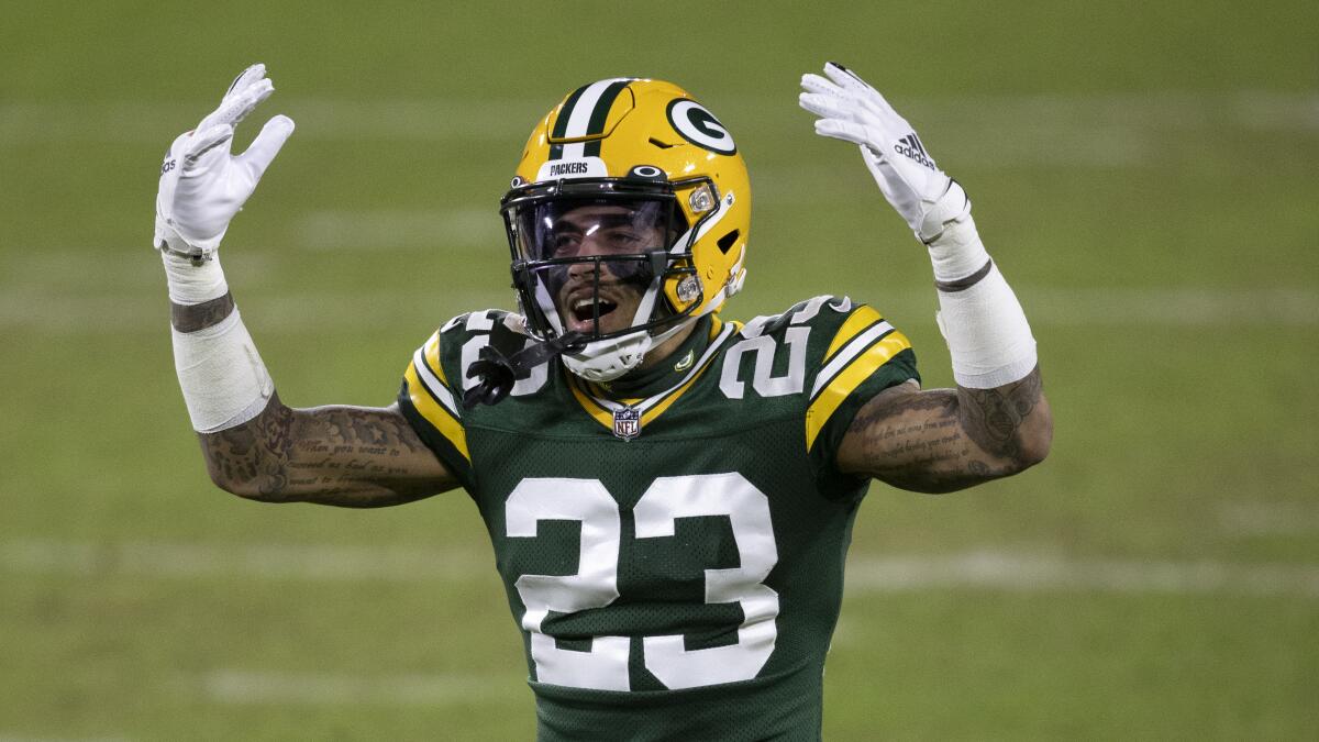 Packers' Alexander not feeling pressure after huge season - The