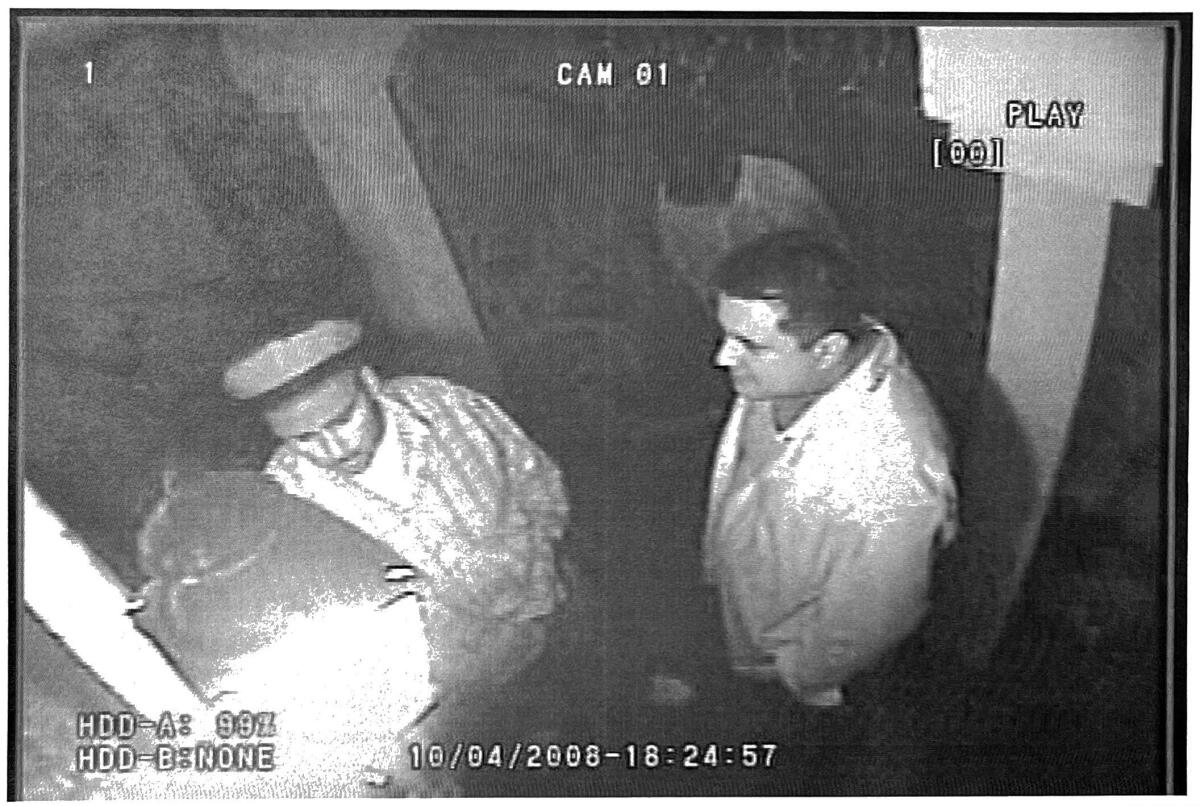 Jose Saenz, right, was captured on the camera system of Oscar Torres, who was gunned down in 2008.