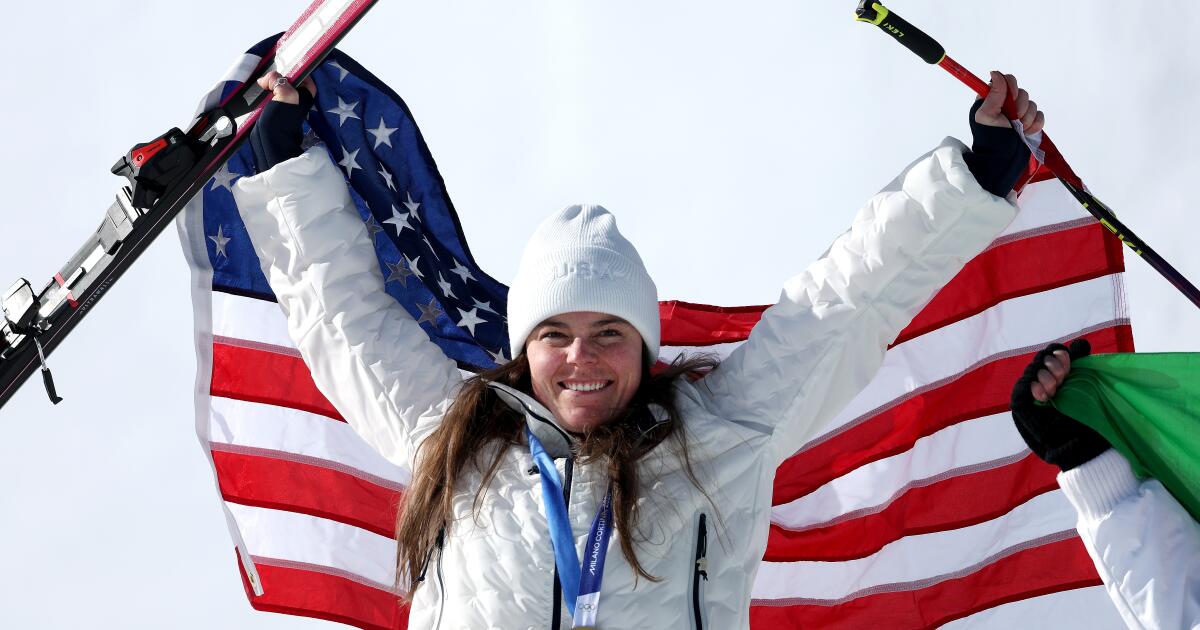After Lindsey Vonn broke her leg, Breezy Johnson won redemptive gold After Lindsey Vonn broke her leg, Breezy Johnson won redemptive gold