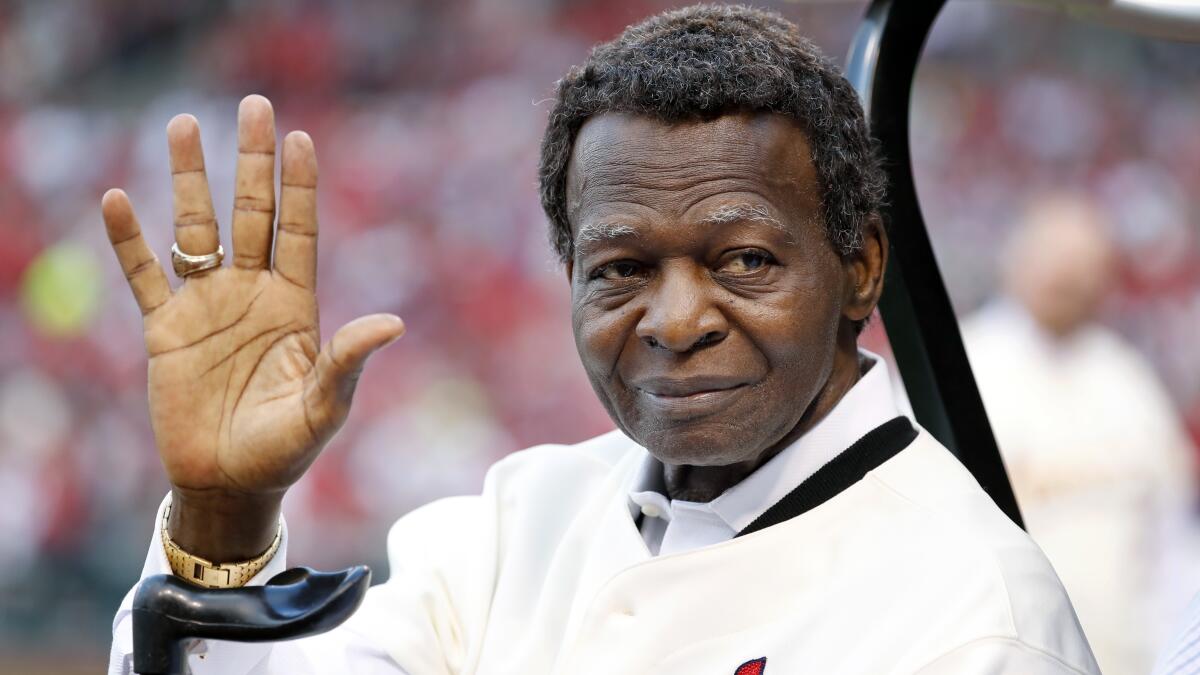 Lou Brock's message to his fans: 'It's great to be alive