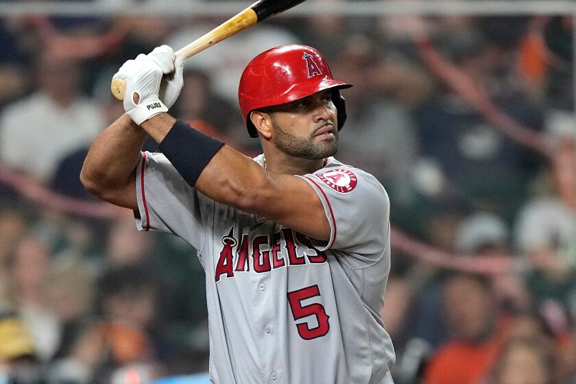 Albert Pujols' batting stance over the years : r/baseball