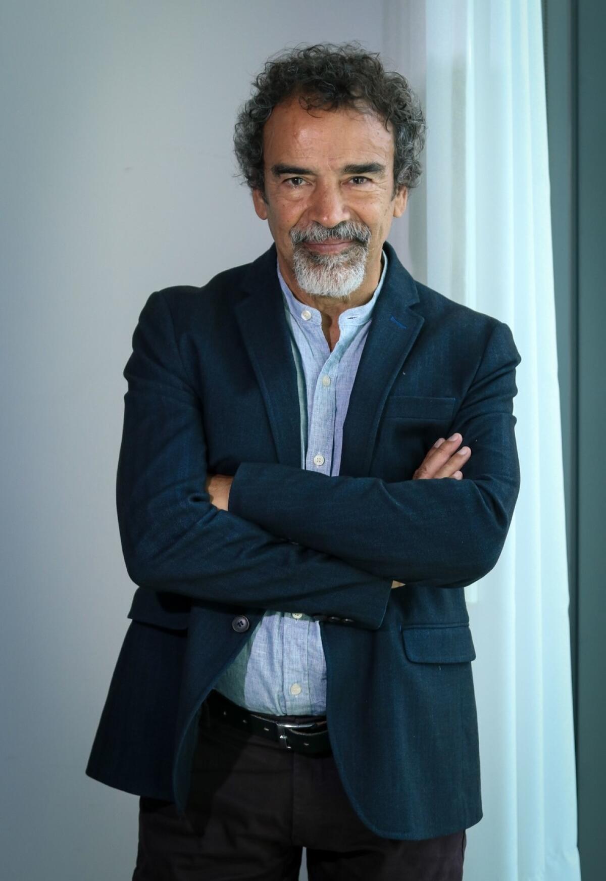 Damián Alcázar, actor mexicano conocido por cintas como "La ley de Herodes", "Bala mordida" y más.