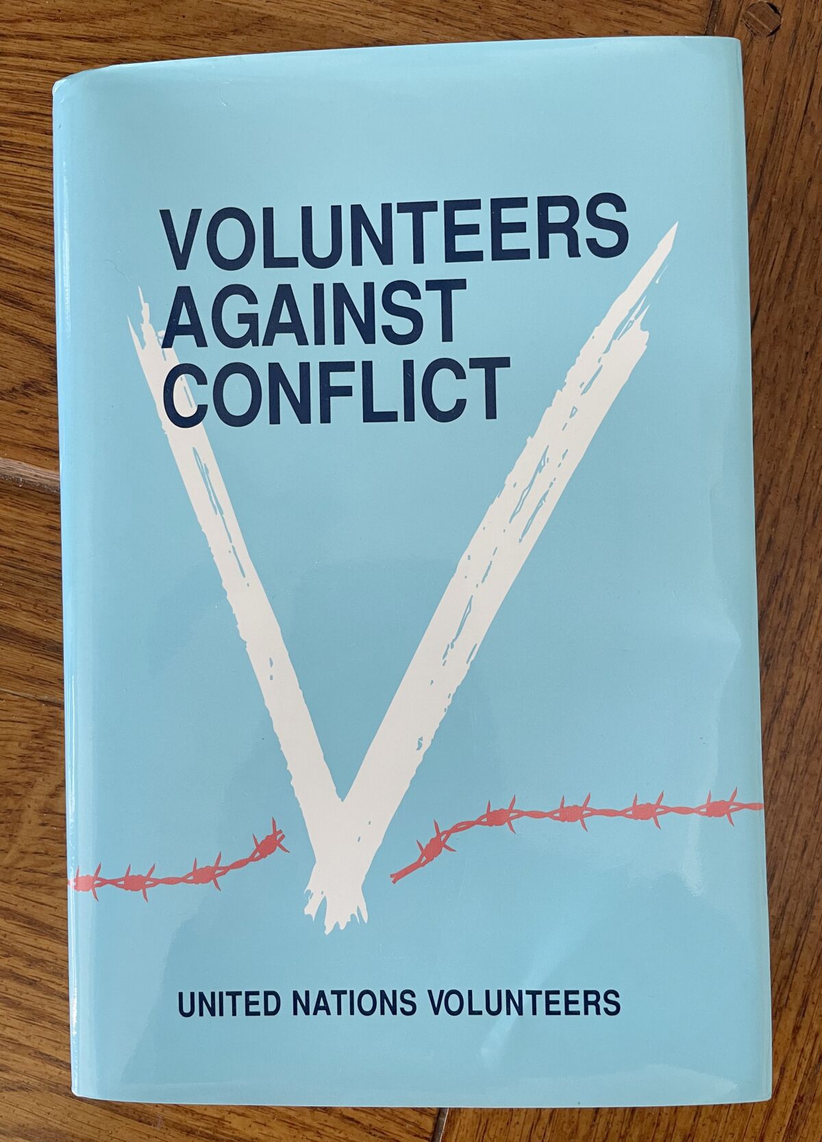 Diane Conklin compiled stories of United Nations Volunteers participants in the book “Volunteers Against Conflict.”