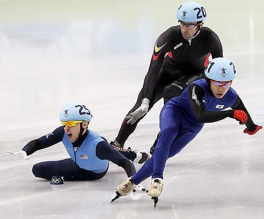 Short track speed skating 500 meters