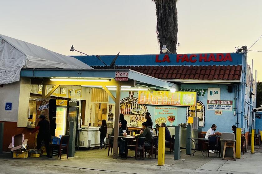 La Fachada is a taco shop that stays open after midnight