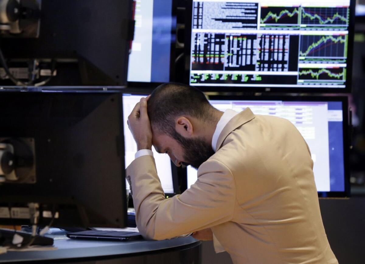 New York Stock Exchange specialist Fabian Caceres contemplates market prospects.