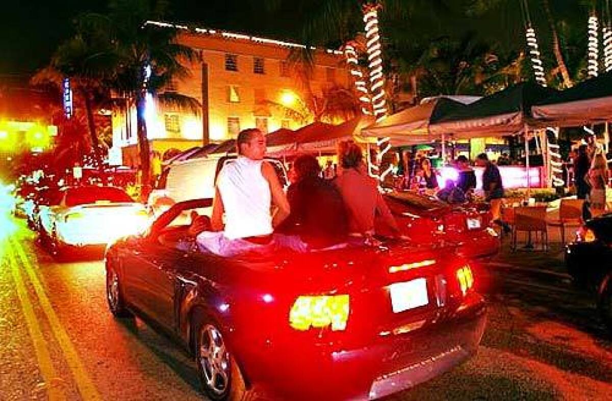 While Key Biscayne is tranquil and relaxed, Miami Beach's South Beach is flashy and fast.