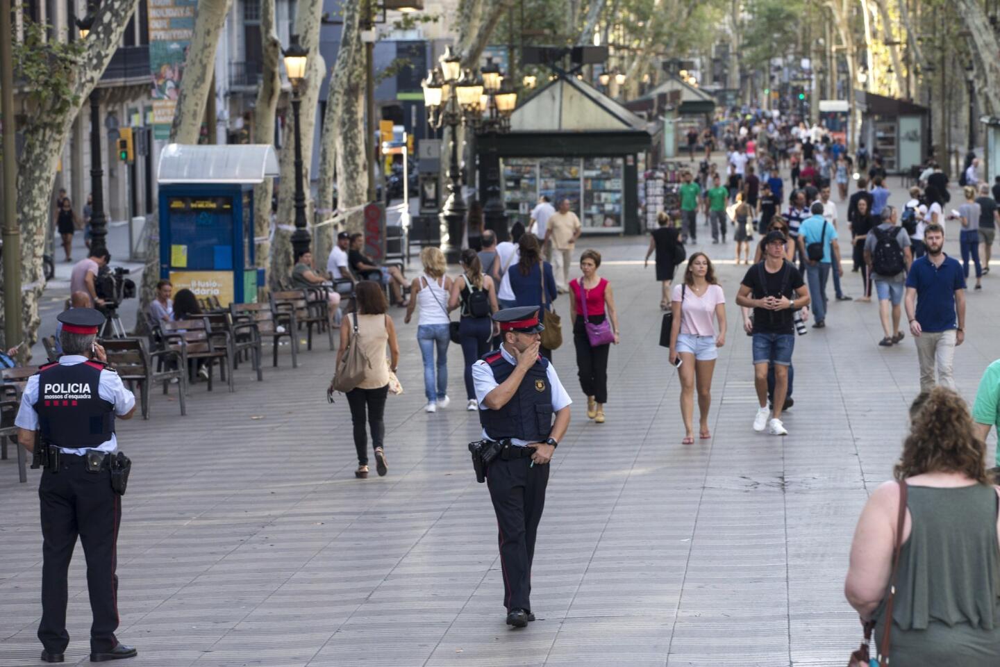 Terror attacks in Spain