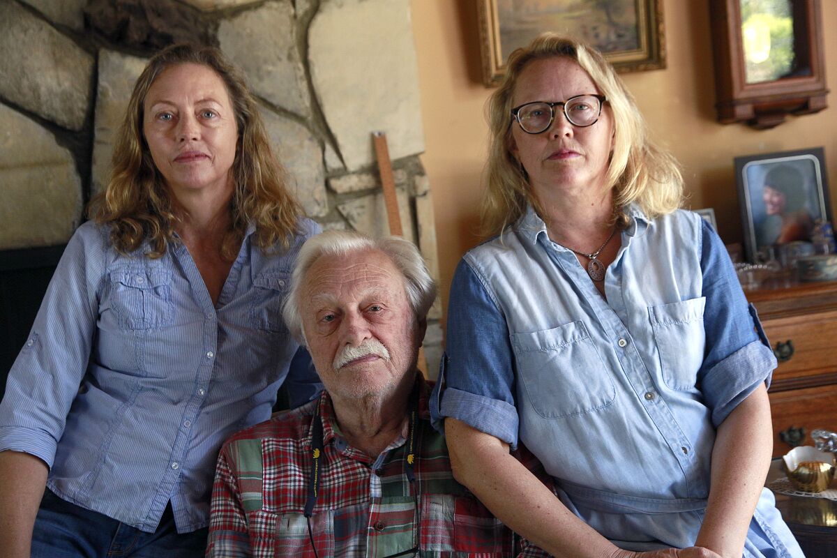 Sharley McMullen caught a superbug infection at Torrance Memorial Medical Center, but it wasn’t listed on her death certificate. “The public should know,” says daughter Shawn Chen, right, shown with McMullen’s husband Robert McMullen and another daughter, Lecia Rand.
