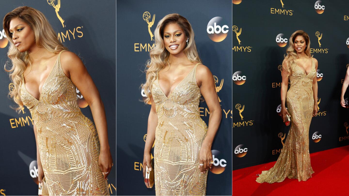 Laverne Cox in Naeem Khan makes our best-dressed list.