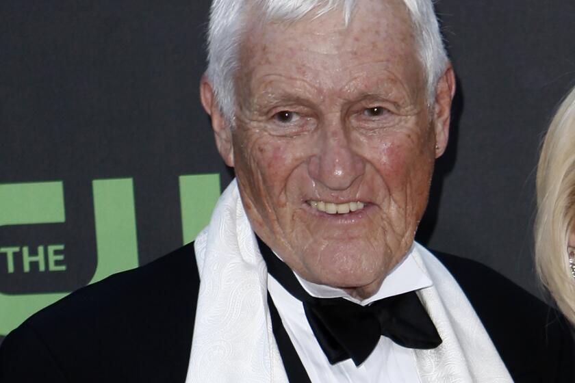 FILE - In this file photo dated Sunday Aug. 30, 2009, actor and comedian Orson Bean arrives at the Daytime Emmy Awards in Los Angeles, USA. According to a statement from the Police in Los Angeles Saturday Feb. 8, 2020, Orson Bean was hit and killed by a car in Los Angeles. Bean was 91. (AP Photo/Matt Sayles, FILE)