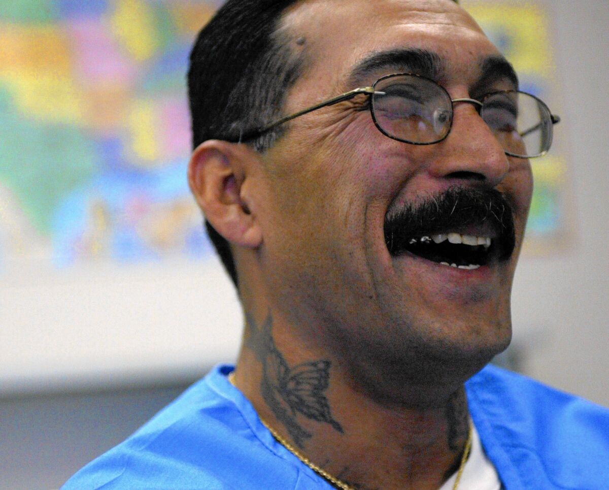 Rene Enriquez in 2005; the LAPD has been widely criticized for bringing the convicted killer to downtown L.A. for a speaking engagement before a business group in January.