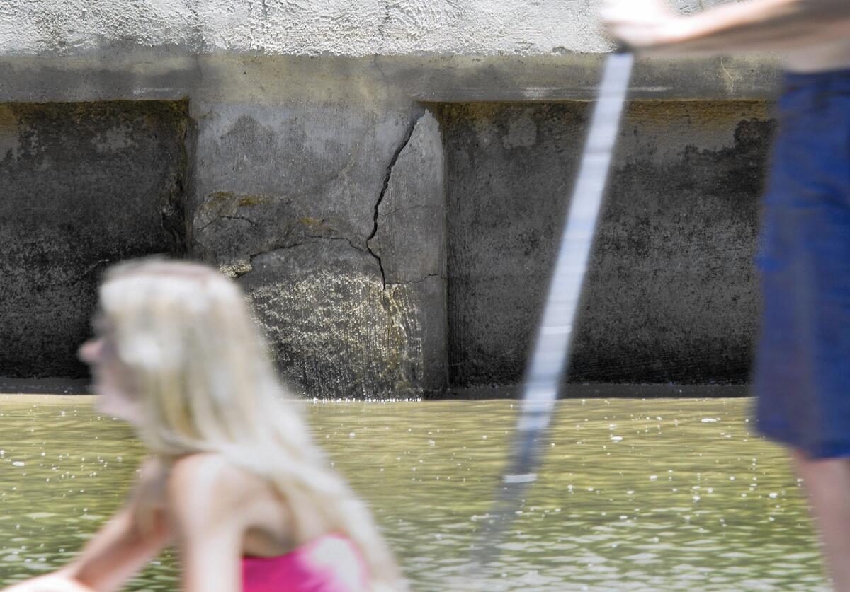 Among other measures, Newport Beach workers will be checking the sea walls surrounding Newport Harbor to repair major holes or cracks ahead of El Nino.