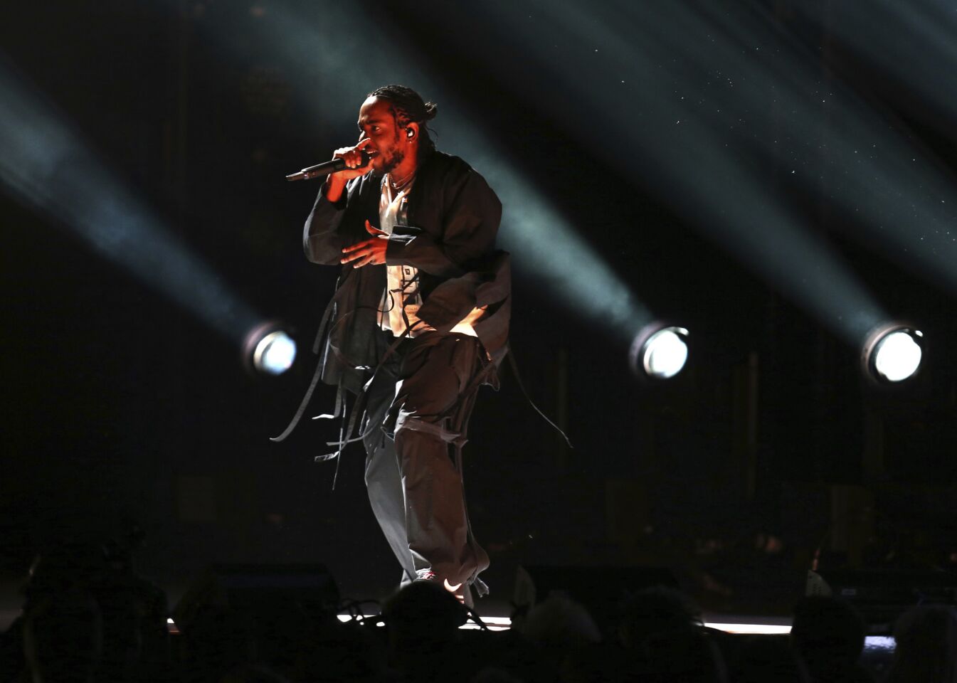 Kendrick Lamar at the 2018 Grammys
