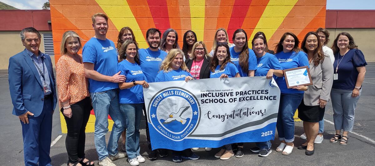 Six Poway Unified schools rewarded for their inclusion programs
