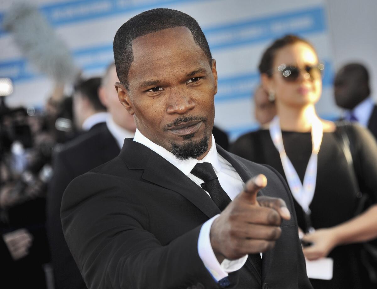 Academy Award-winning actor Jamie Foxx is one of the celebrities on board to help the University of California's "Promise for Education" campaign.