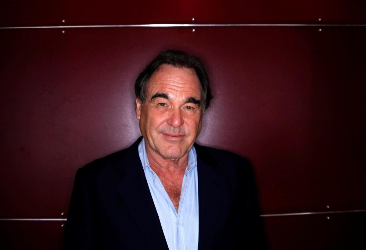 Filmmaker Oliver Stone.