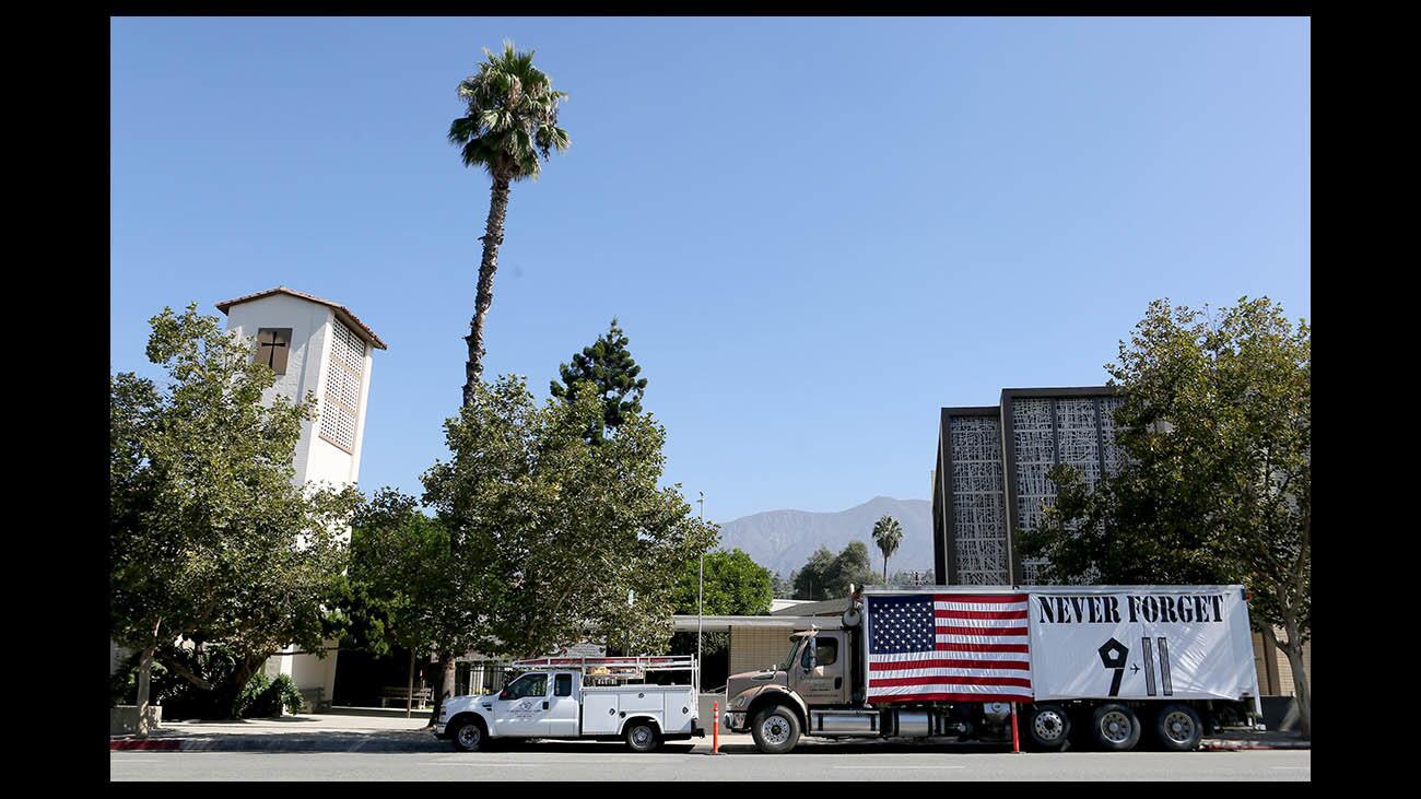 Photo Gallery: The Crescenta Valley Chamber of Commerce Remembrance Motorcade passed by local schools and fire stations
