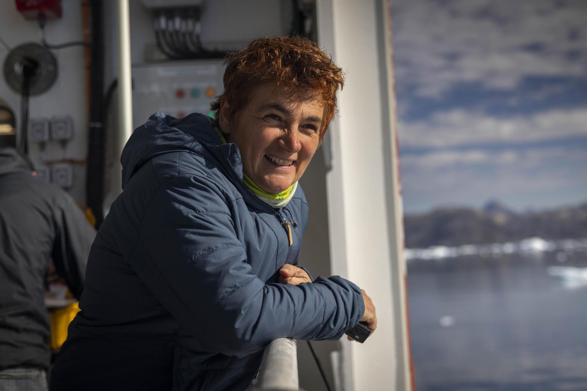 Fiamma Straneo of UCSD's Scripps Institution of Oceanography will be conducting research off Greenland this summer.