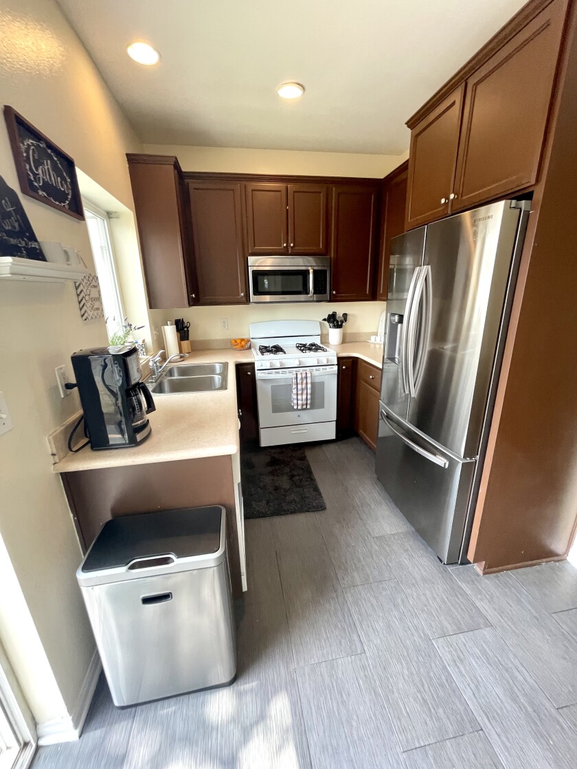 The Ibarras’ kitchen is now tricked out, including bakeware so the family can once again bake together.