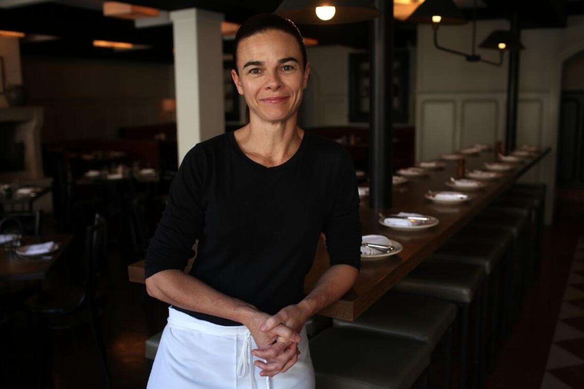 Suzanne Goin of Lucques, Tavern and AOC will be one of the many chefs leading cooking demonstrations at this year's L.A. Times Festival of Books.