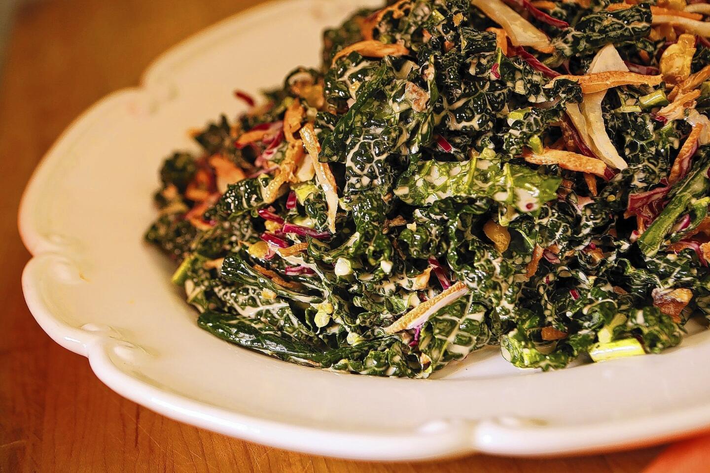 Balboa Cafe's kale slaw