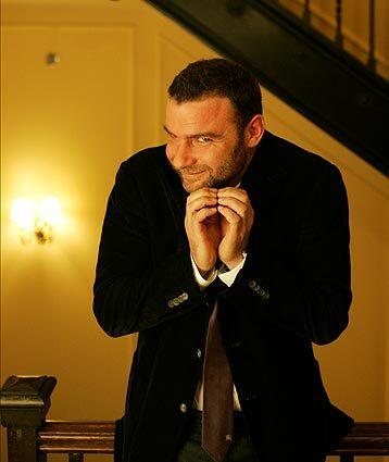 Actor Liev Schreiber shows a sinister side during a photo shoot in Beverly Hills. He stars in "Defiance," a film about a band of Jews who escape the Nazis by hiding out in the forest and joining resistance squads. RELATED: Celebrities by the Times in 2011 Celebrities by the Times in 2010 Celebrities by the Times in 2009