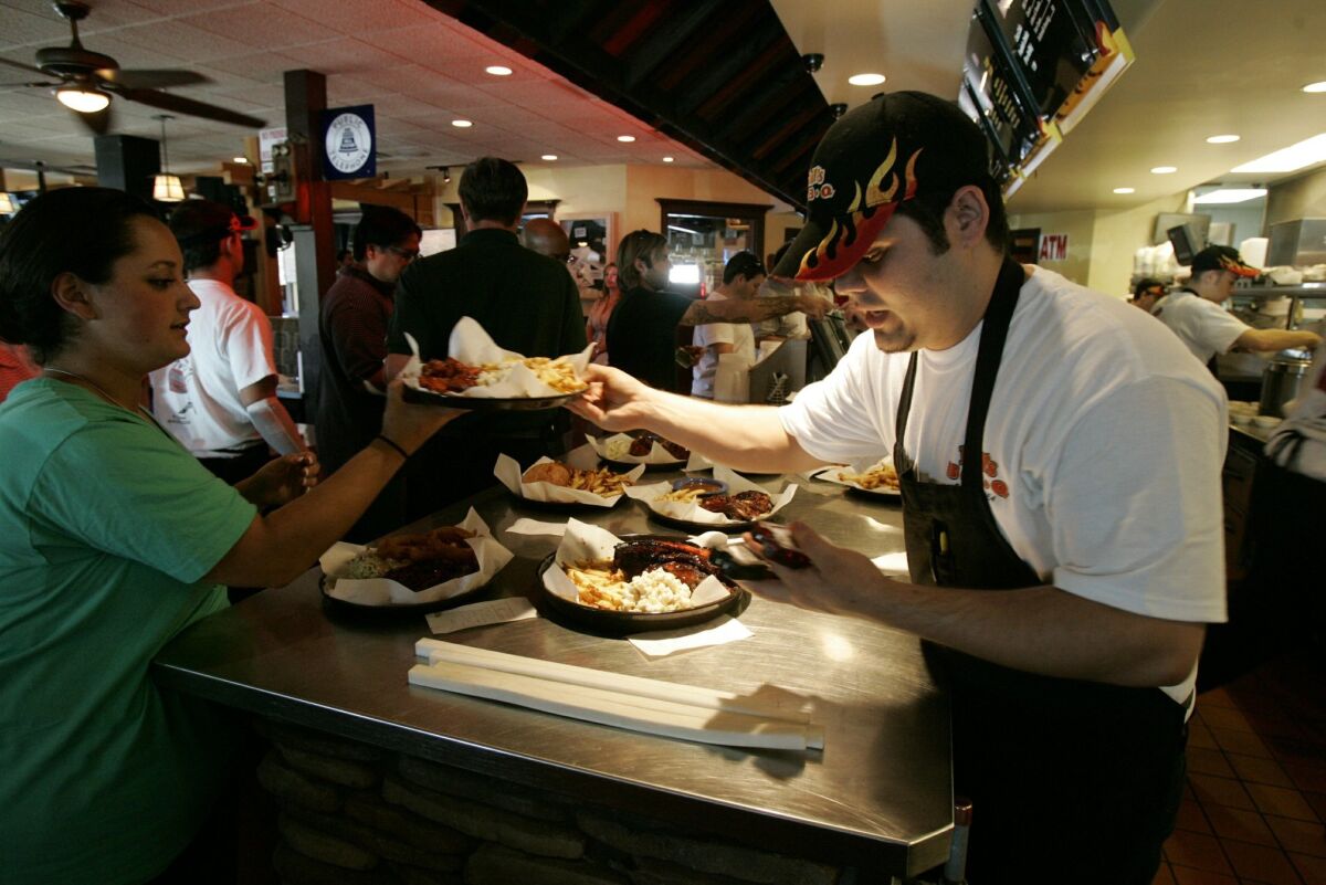 Phil's BBQ, which also has locations in San Marcos, Santee and Lindbergh Field, opened its Point Loma location in 2007.